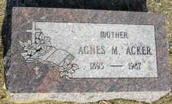 Agnes M. <I>Austin</I> Acker 