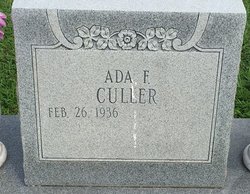 Ada F Culler 
