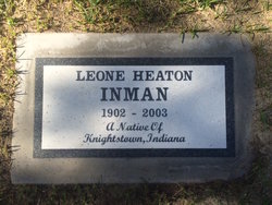 Leone A <I>Heaton</I> Inman 