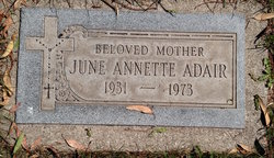 June Annette Adair 