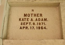 Kate A. <I>Schaeffer</I> Adam 
