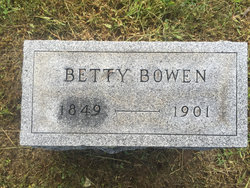 Elizabeth “Betty” <I>McGinnis</I> Bowen 