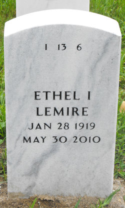 Ethel I <I>Ainsworth</I> Lemire 