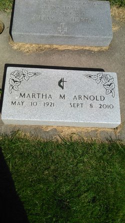 Martha May <I>Carlin</I> Arnold 