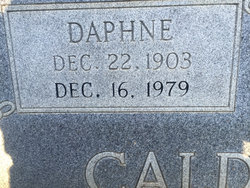 Daphne <I>Sloan</I> Caldwell 