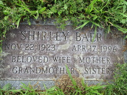 Shirley Florence <I>Weisman</I> Baer 