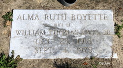 Alma Ruth <I>Boyette</I> Bass 