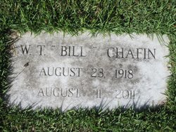 William Thomas “Bill” Chafin 