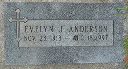 Evelyn Johann <I>Petersen</I> Anderson 