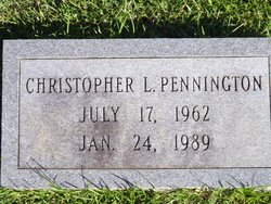 Christopher L Pennington 