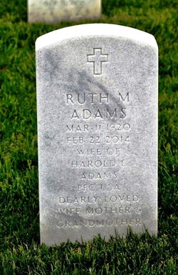 Ruth M. <I>Meier</I> Adams 