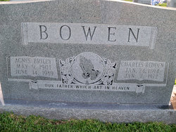 Agnes <I>Briley</I> Bowen 