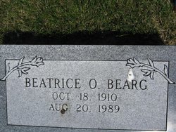 Beatrice Oneta <I>McGough</I> Bearg 