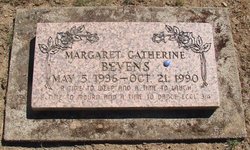 Margaret Catherine “Peg” <I>Ward</I> Bevens 