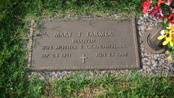Mary Therese <I>Mattingly</I> Farmer 