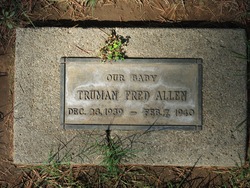 Truman Fred Allen 