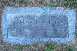 Almy Priscilla <I>Sanford</I> Alley 