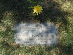 Louise <I>Davis</I> Klinck 