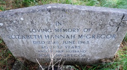 Elizabeth Hannah McGregor 
