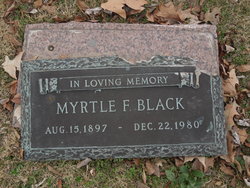 Myrtle Elizabeth <I>Fischer</I> Black 