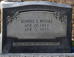 Benjamin Enoch “Bennie” Moore 