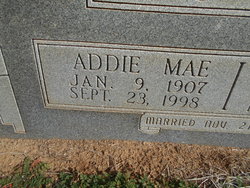 Addie Mae <I>Chaffin</I> Hodge 