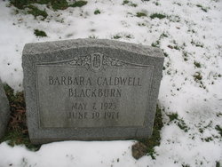 Barbara Jane <I>Caldwell</I> Blackburn 
