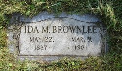 Ida Mae <I>Perrine</I> Brownlee 
