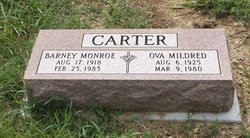 Barney Monroe Carter 