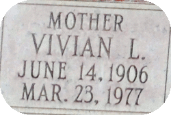 Vivian Lydia <I>Larsen</I> Nicholes 