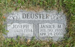 Janice M <I>Pfeffer</I> Deuster 