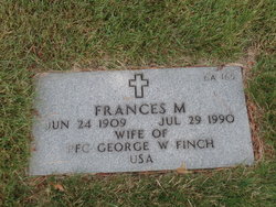 Frances M Finch 