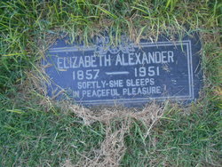 Elizabeth <I>Ferguson</I> Alexander 