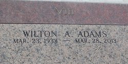 Wilton A. “Tottie” Adams 