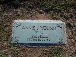 Annie Josephine <I>Vaughn</I> Young 
