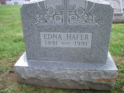 Edna B <I>Schiffler</I> Hafer 