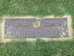 Margot H <I>Hiller</I> Behringer 