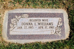 Donna Louise <I>Larsen</I> Williams 