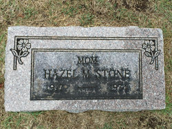 Hazel Mildred <I>Perry</I> Stone 