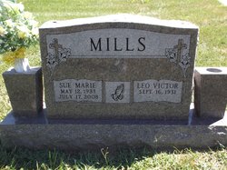 Sue Marie <I>Brown</I> Mills 