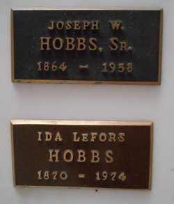 Ida <I>LeFors</I> Hobbs 