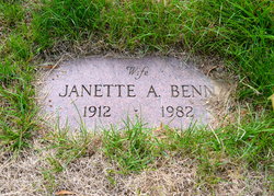 Janette <I>Askew</I> Benn 