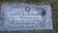 1LT John Elbert Norquist 