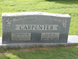 Thomas W Carpenter 