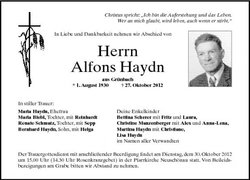 Alfons Haydn 