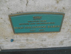 Joan <I>Goldstone</I> Baron 