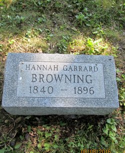 Hannah <I>Garrard</I> Browning 