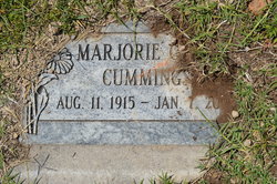 Marjorie Louise <I>Caine</I> Cummings 
