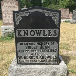 Violet Jean <I>Croley</I> Knowles 