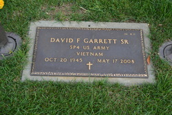 David F Garrett Sr.